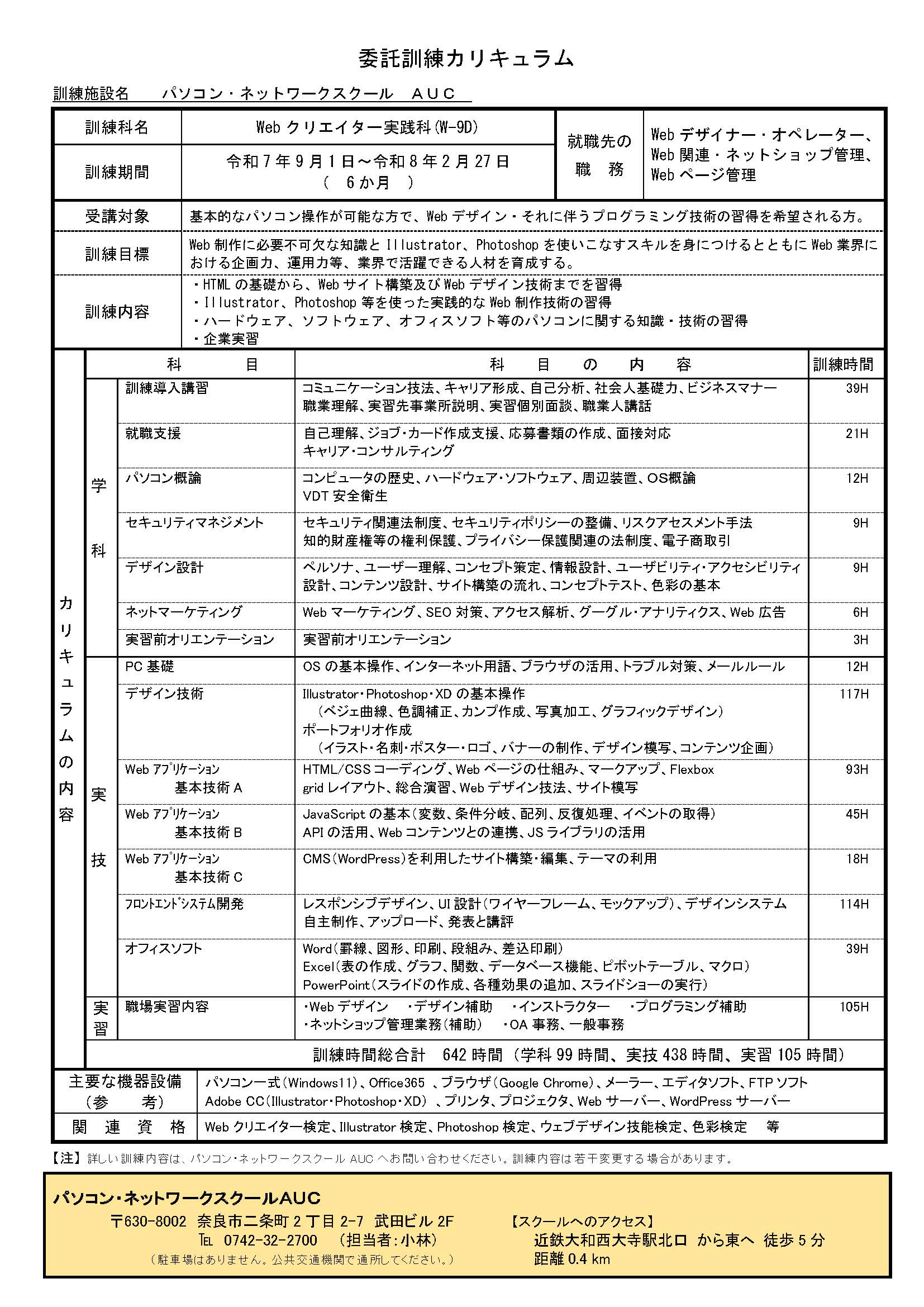 Webクリエイター実践科